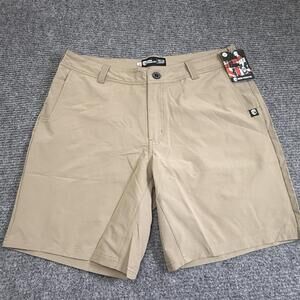 Born Primitive Shorts Mens 38 Beige Delta Short 9 In Inseam Athletic Training